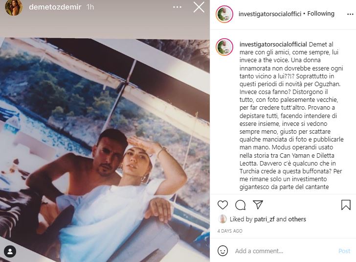 Alessandro Rosica Demet zdemir Shared An OLD Picture With O uzhan Ko 